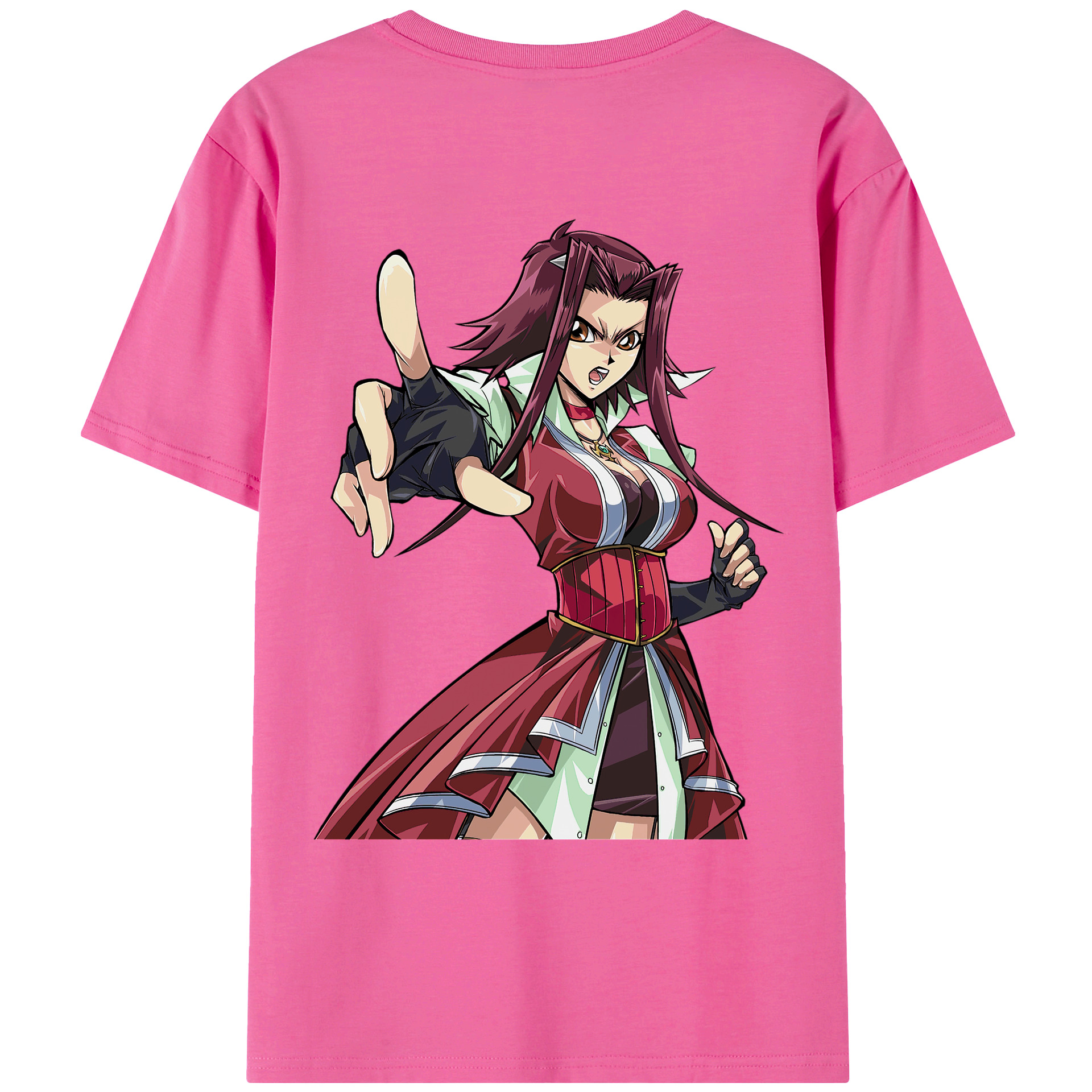（画像用） 遊☆戯☆王 Yu-Gi-Oh! レディース半袖Tシャツ(バックプリント)